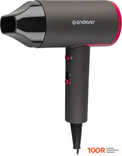 Фен Endever AURORA-479 (СЕРЫЙ/РОЗОВЫЙ) (304340)