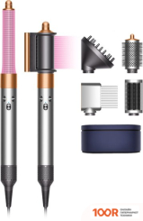Фен Dyson HS05 AIRWRAP COMPLETE LONG 453660-01 (С ПЕРЕХОДНИКОМ НА ЕВРОВИЛКУ, НИКЕЛЬ/МЕДНЫЙ) (304309)
