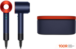Фен Dyson HD15 SUPERSONIC (С ПЕРЕХОДНИКОМ НА ЕВРОВИЛКУ, БЕРЛИНСКАЯ ЛАЗУРЬ/ТОПАЗ) (304289)