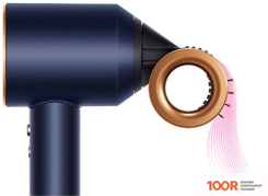Фен Dyson HD15 SUPERSONIC (С ПЕРЕХОДНИКОМ НА ЕВРОВИЛКУ, БЕРЛИНСКАЯ ЛАЗУРЬ/МЕДНЫЙ) (304288)