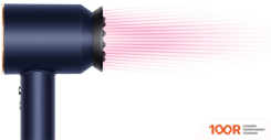 Фен Dyson HD15 SUPERSONIC (С ПЕРЕХОДНИКОМ НА ЕВРОВИЛКУ, БЕРЛИНСКАЯ ЛАЗУРЬ/МЕДНЫЙ) (304288)