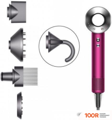 Фен Dyson HD07 SUPERSONIC 390244-01 (ФУКСИЯ/НИКЕЛЬ) (304271)