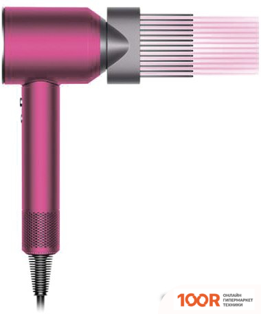 Фен Dyson HD07 SUPERSONIC 386735-01 (ФУКСИЯ/НИКЕЛЬ) (304270)