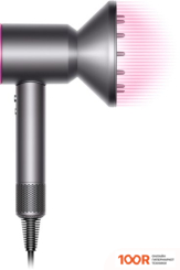 Фен Dyson HD07 SUPERSONIC (С ПЕРЕХОДНИКОМ НА ЕВРОВИЛКУ, ФУКСИЯ) (304267)