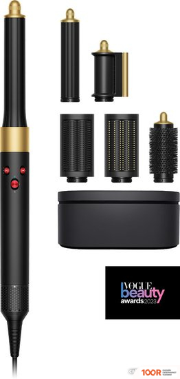 Фен Dyson AIRWRAP COMPLETE LONG HS05 (С ПЕРЕХОДНИКОМ НА ЕВРОВИЛКУ, ЧЕРНЫЙ ОНИКС/ЗОЛОТОЙ) (304232)