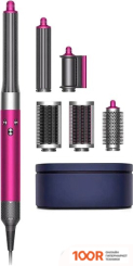 Фен Dyson AIRWRAP COMPLETE LONG HS05 (С ПЕРЕХОДНИКОМ НА ЕВРОВИЛКУ, ФУКСИЯ/ЯРКИЙ НИКЕЛЬ) (304231)