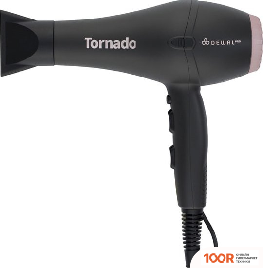 Фен Dewal TORNADO 03-8010 (СЕРЫЙ) (304188)