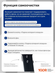 Фен Dewal PRO LEGACY LD-1889 (БОРДОВЫЙ) (304180)