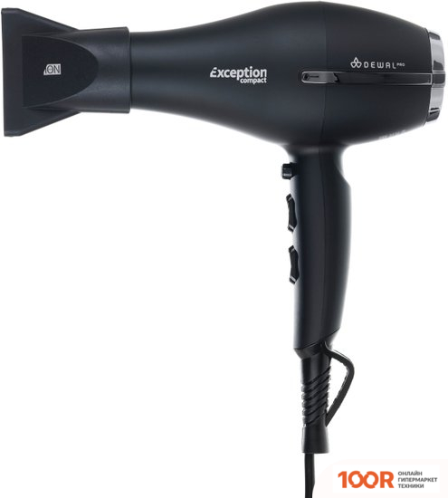 Фен Dewal EXCEPTION COMPACT 03-114 (ЧЕРНЫЙ) (304164)