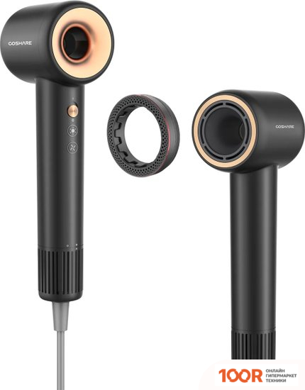 Фен Coshare SUPERFLOW1 HIGH SPEED HAIR DRYER HD10E (GALLON BLACK) (304114)