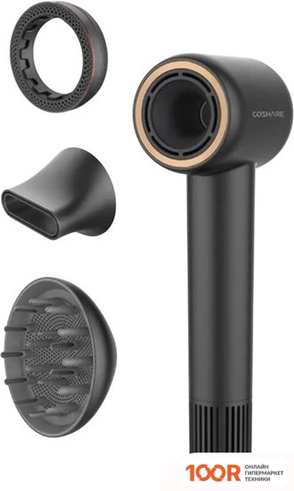 Фен Coshare HD10E PRO (ЧЕРНЫЙ) (304109)