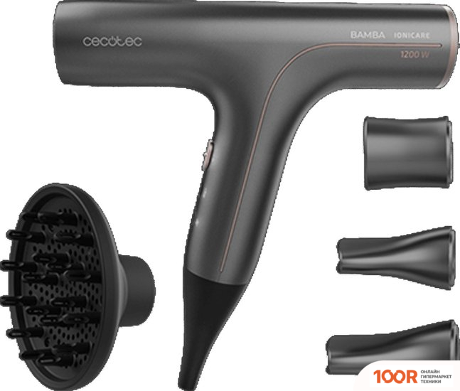 Фен Cecotec BAMBA IONICARE 6000 ROCKSTAR SOFT PRO 04297 (304053)