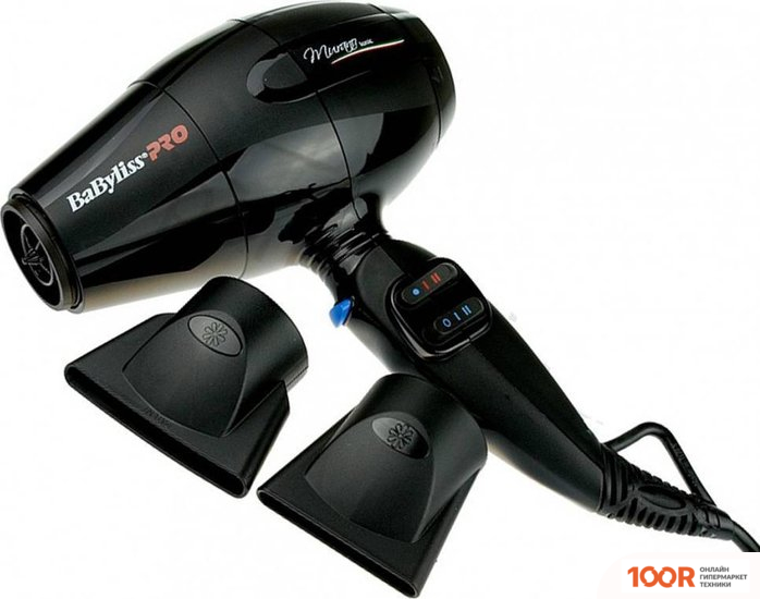 Фен BaByliss PRO PRO MURANO IONIC BAB6160INE (303935)