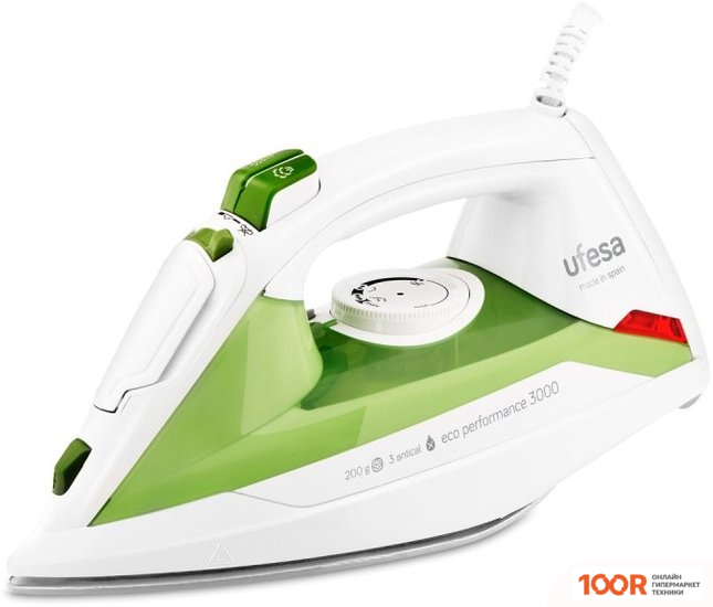 Утюг Ufesa PV3500 ECO STEAM (БЕЛЫЙ/ЗЕЛЕНЫЙ) (303645)