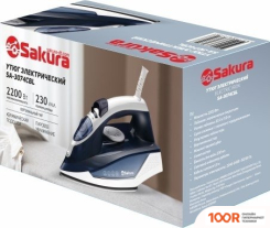 Утюг Sakura SA-3074CBL (303395)