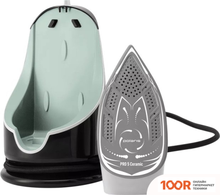 Утюг Polaris PSS 6092K (ЧЕРНЫЙ/БЕЛЫЙ) (303294)
