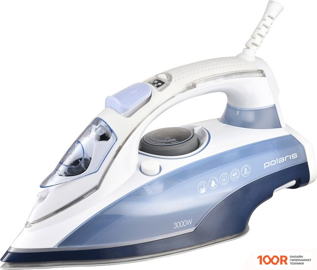 Утюг Polaris PIR 3074 SG AA 3M (ГОЛУБОЙ) (303288)