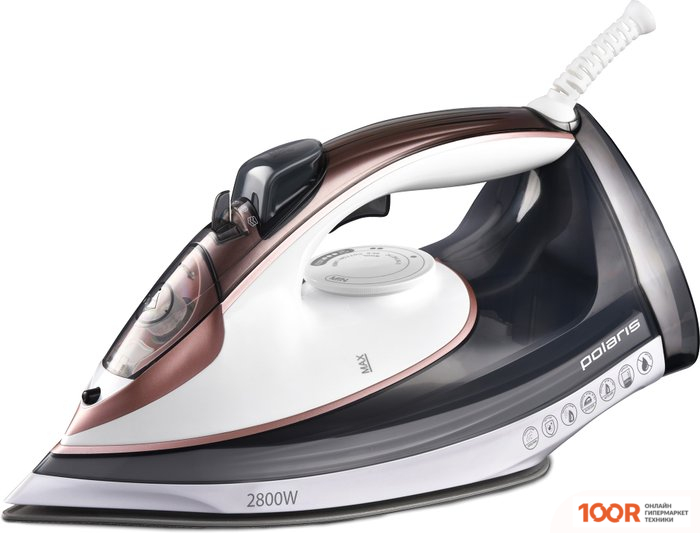 Утюг Polaris PIR 2883AK (БЕЛЫЙ/СЕРЫЙ) (303283)