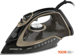 Утюг Polaris PIR 2821AK 3M (ЧЕРНЫЙ/ЗОЛОТИСТЫЙ) (303276)