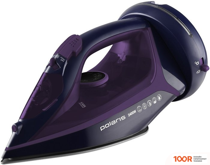 Утюг Polaris PIR 2438K CORD[LESS] (ФИОЛЕТОВЫЙ) (303256)