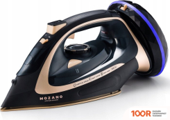 Утюг Mozano ULTIMATE SMOOTH (ЧЕРНЫЙ/ЗОЛОТИСТЫЙ) (303107)
