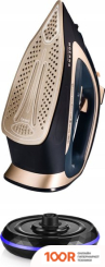 Утюг Mozano ULTIMATE SMOOTH (ЧЕРНЫЙ/ЗОЛОТИСТЫЙ) (303107)