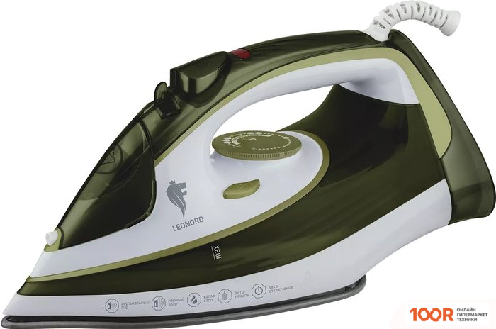 Утюг Leonord LE-1808 108251 (ОЛИВКОВЫЙ) (303033)