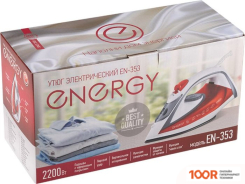 Утюг Energy EN-353 (ОРАНЖЕВЫЙ/БЕЛЫЙ) (302735)
