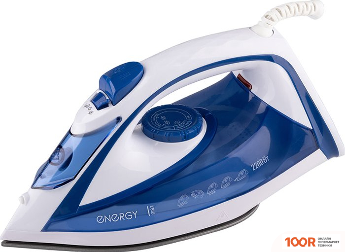 Утюг Energy EN-353 (ГОЛУБОЙ/БЕЛЫЙ) (302734)
