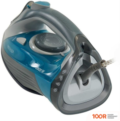 Утюг Delta LUX DE-3002 (СЕРЫЙ/БИРЮЗОВЫЙ) (302657)