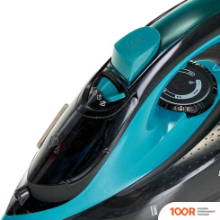 Утюг Delta LUX DE-3000 (ЧЕРНЫЙ/БИРЮЗОВЫЙ) (302654)