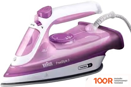 Утюг Braun FREESTYLE 3 FI 3124 PU (302527)
