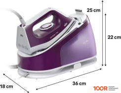 Утюг Braun CARESTYLE 1 PRO IS1514VI (302509)