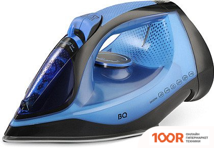 Утюг BQ SIC1001 (ЧЕРНЫЙ/СИНИЙ) (302501)