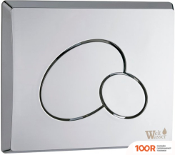 Унитаз WeltWasser ERLENBACH 004 GL-WT + MARBERG 410 RD (БЕЛЫЙ ГЛЯНЕЦ/ХРОМ) (302029)