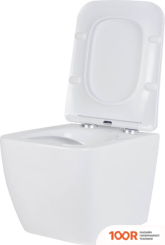 Унитаз Roxen CUBE В КОМПЛЕКТЕ С ИНСТАЛЛЯЦИЕЙ STOUNFIX DUAL FRESH 6 В 1 966212 (КНОПКА: БЕЖЕВЫЙ) (301516)