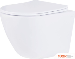 Унитаз Roxen ANTARES ONE RIMLESS 6 В 1 STOUNFIX DUAL FRESH 613423 (ОРУЖЕЙНАЯ СТАЛЬ/МЕТАЛЛ) (301385)