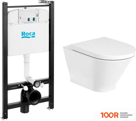 Унитаз Roca THE GAP ROUND PACK 893105000 (301264)