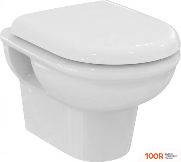 Унитаз Ideal Standard EXACTO RIMLESS С СИДЕНИЕМ SOFT-CLOSE R002601 (300910)