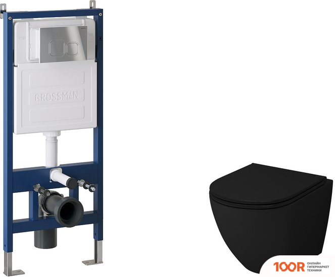 Унитаз Grossman GR-4455BMS+900.K31.01.000+700.K31.02.100.100 (300715)