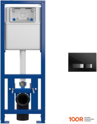 Унитаз Cersanit CITY NEW CLEAN ON MZ-CITY-CON + IN-MZ-LINK PRO + P-BU-MOV/BLG/GL (БЕЗ СИДЕНЬЯ) (300244)