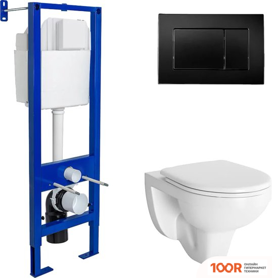 Унитаз Berges Wasserhaus GAMMA + АТОМ 410 042431 (300063)