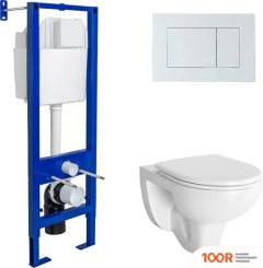 Унитаз Berges Wasserhaus GAMMA + АТОМ 410 042430 (300062)