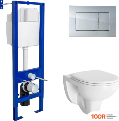 Унитаз Berges Wasserhaus GAMMA + АТОМ 410 042429 (300061)