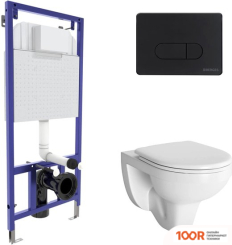 Унитаз Berges Wasserhaus GAMMA + NOVUM525 + D5 042418 (300055)