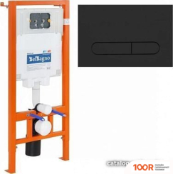 Унитаз BelBagno BB3202CHR-MB/BB3202SC-MB/BB002-80/BB007-PR-NERO.M (299905)