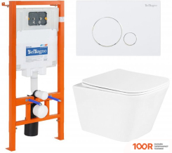Унитаз BelBagno BB3103CHR/SC/BB002-80/BB014-SR-BIANCO (299899)