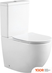 Унитаз Aquanet RIMLESS CETUS 2.0 C1 LX-2903 00243538 + CETUS 2.0 C2 00243539 (БЕЗ СИДЕНЬЯ) (299658)