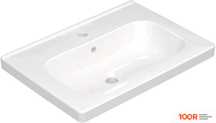 Умывальник Керамин ЭРИДАН 60 ВСТРАИВАЕМЫЙ С ОТВЕРСТИЕМ CDB00023052 (299404)