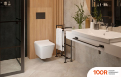 Умывальник Керамин ТОБАГО 60 (ВСТРАИВАЕМЫЙ, С ОТВЕРСТИЕМ) (299397)